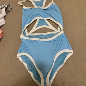 Aerie Sporty Cut-Out One Piece